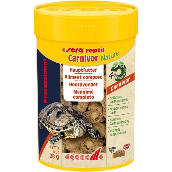 Sera Reptil Professional Carnivor 100 мл. за месоядни влечуги