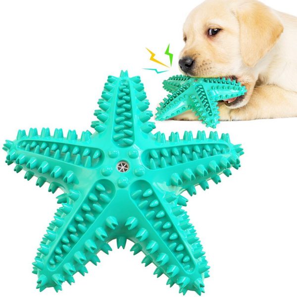 Дентална играчка за куче TPR звезда,16.5 см