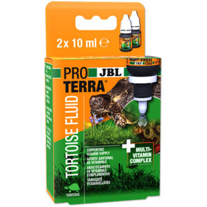 JBL ProTerra Tortoise Fluid – Течни мултивитамини за всички видове сухоземни костенурки 2x10мл