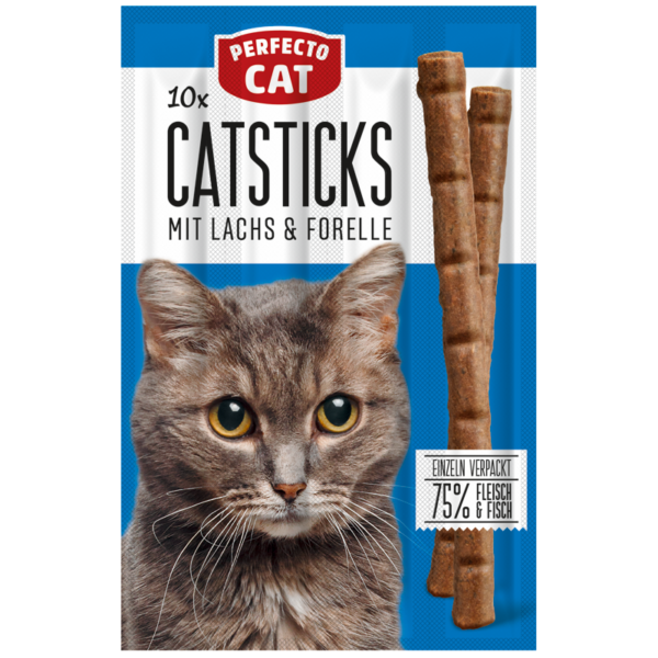 Perfecto Cat Sticks - солети за котка 10бр