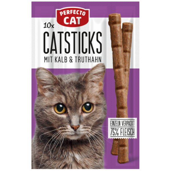 Perfecto Cat Sticks - солети за котка 10бр