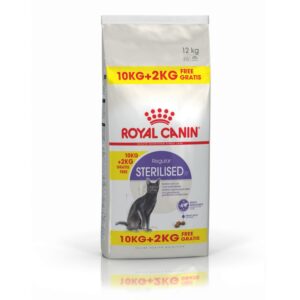 Royal Canin- STERILISED 37 за кастрирани котки- 10+2кг ПРОМО