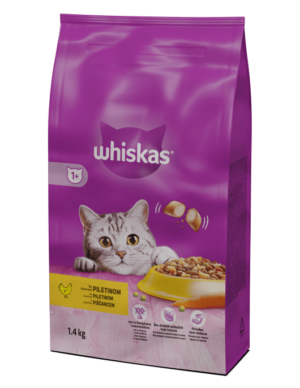 Whiskas 14 кг. суха храна за котки, всички видове