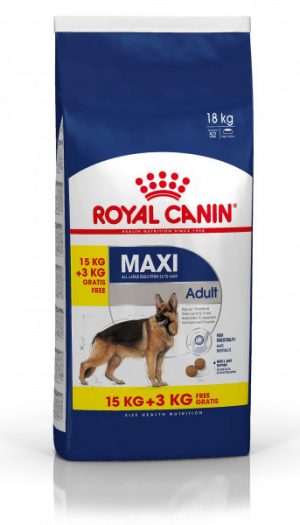 Royal Canin MAXI Adult 15+3кг.  за кучета над 15 месеца