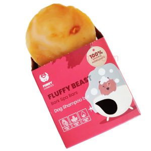 FLUFFY BEAST Твърд шампоан за кучета, 85 гр