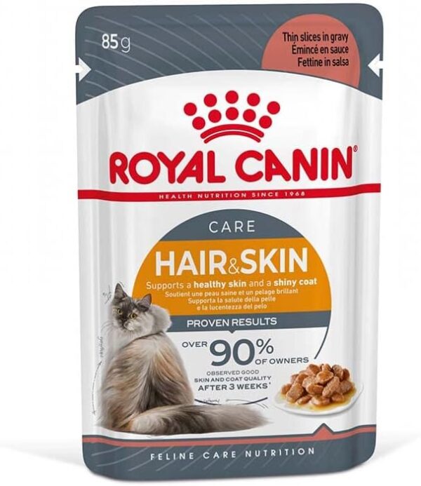 Royal Canin- CARE HAIR&SKIN pouch- паучове за красива козина 85 гр