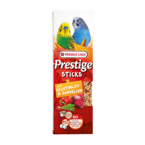 Prestige Sticks Budgies with Vegetables & Dandelion – лакомство за вълнисти папагали – стикове със зеленчуци и глухарче