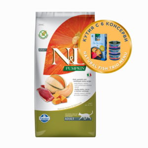 N&D PUMPKIN ADULT CAT Duck & Melon-5кг