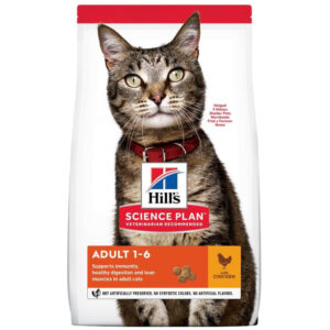 HILL`S SP Adult Chicken - Храна за котки от 1 до 6 години с ПИЛЕ
