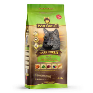 WOLFSBLUT DARK FOREST ADULT GRAIN FREE - Суха храна БЕЗ ЗЪРНО с еленско месо и сладки картофи 12.5кг