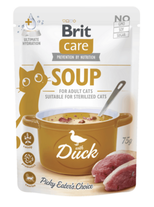 Brit Care Soup Duck - супа за котки с патешко 75гр