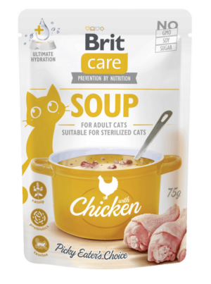 Brit Care Soup Chicken - супа за котки с пиле 75гр