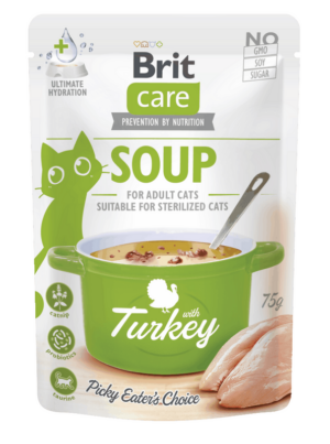Brit Care Soup Turkey - супа за котки с пуйка  75гр