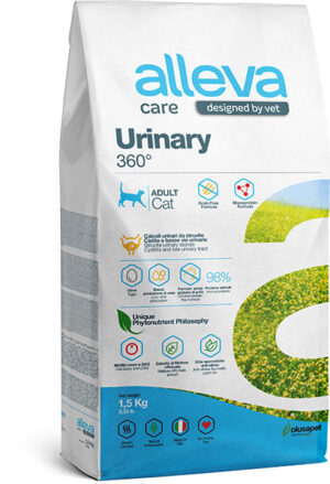 ALLEVA CARE Urinary 360˚ – Премиум Храна за Зрели Котки 1.5 кг