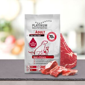 Platinum Adult Beef and Potato - Супер премиум храна с прясно телешко годно за човешка консумация