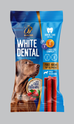 Buster White Dental Sticks 180gr - Дентален стик без месо 180гр