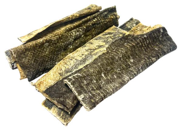 GRIZY Dog Treats Cod Skin - Лакомство за куче от кожа на риба треска 1кг