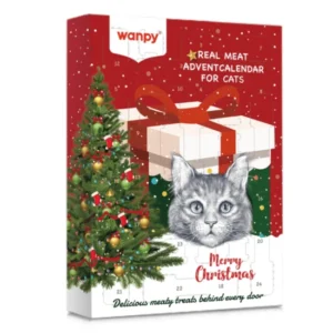 Christmas Calendar - Коледен календар за котка с лакомства асорти 100гр