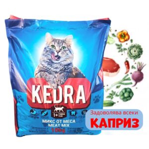 Kedra - Суха храна за котки МИКС МЕСА 10 кг