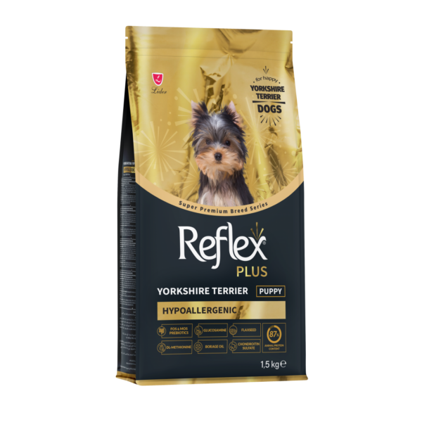 Reflex Plus Yorkshire Terrier Puppy- Супер премиум храна за Йорки 1.5кг